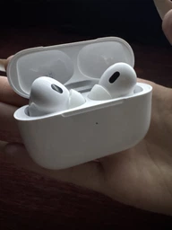 Беспроводные наушники Pro 4 в большом кейсе. Bluetooth. Белый
