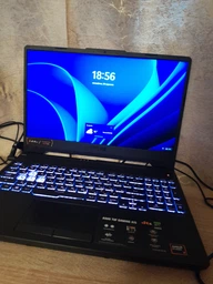 Ноутбук ASUS TUF Gaming A15 FA506NCQ-HN062 (90NR0QE7-M003C0) Graphite Black / 15.6" IPS 144 Гц / AMD Ryzen 7 170 / RAM 16 ГБ / SSD 512 ГБ / RTX 3050, 4 ГБ / LAN