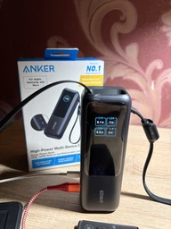 Павербанк Anker Zolo Laptop 25,000 мАч, 165W (со встроенными и выдвижными кабелями) 4 port фото от покупателей 1