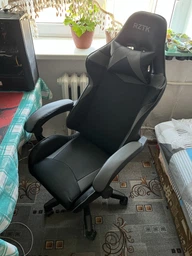 Кресло игровое с подножкой RZTK Viper Grey фото от покупателей 7