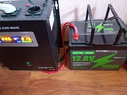 Літій-залізо-фосфатний акумулятор DATOUBOSS LiFePO4 12.8V 100Ah 1280Wh з BMS, глибокого циклу