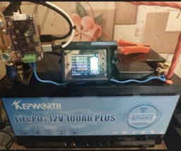Аккумулятор Kepworth LiFePO4 12V 100Ah 1280W Smart Bluetooth с зарядным устройством (литий железо фосфатный АКБ с BMS)