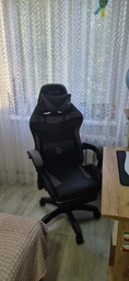 Кресло игровое с подножкой RZTK Viper Grey фото от покупателей 6