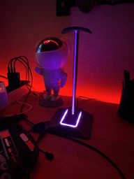 Подставка для игровых наушников New Bee Z8 с RGB-подсветкой (Black) фото от покупателей 4