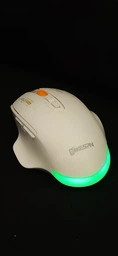 Мышь беспроводная, бесшумная MiKESPN W601 с аккумулятором и подсветкой 2,4G+Bluetooth White фото от покупателей 3