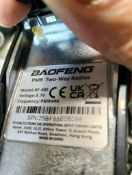 Комплект рацій Baofeng BF-888S 2 шт 5 Вт UHF 400–470 МГц до 5 км з зарядними станціями фото від покупців 3