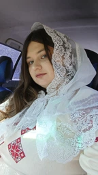 Палантин шаль 100 см біла арт107