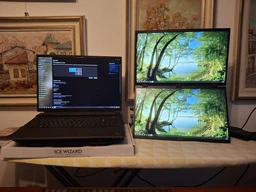 Монітор портативний 18.5" Zeuslap Z18W Black (6974065451784)