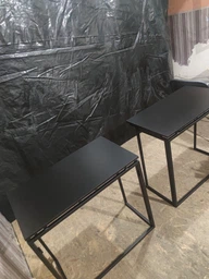 Стіл розкладний у стилі Лофт каркас металевий StepLoft Comp-table-122
