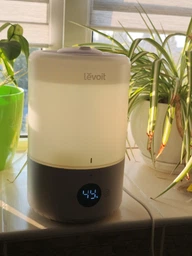 Зволожувач повітря 27 м² LEVOIT Dual 200S Smart з верхнім заливанням води та Wi-Fi керуванням фото від покупців 4