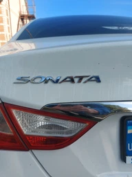Эмблема надпись LinkNexGen Sonata для Hyundai хром 222х17 мм (на скотче) 86310-3K010