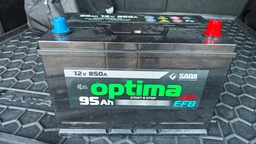 Автомобильный аккумулятор Optima EFB Asia 6СТ-95 (-/+) Евро оптима азия 12В 95Ач 850А