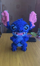 3D Конструктор Стіч 30 см Bricks Фігурка Набір Міні Блоки (01562)