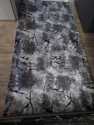 Ковер с прорезиненой основой Soft 0.6х1.1 м. Серый 11147-2 gray