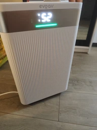 Осушувач повітря EvoAir ComfoDry 20, до 50 м², 20 л/добу, резервуар 3,8 л, датчик вологості, сушіння білизни, нічний режим, білий фото від покупців 12