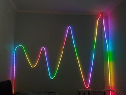 Неоновая лента 10 метров управления с телефона LED Neon Rope Light гибкая умная светодиодная подсветка USB Bluetooth IP68 (LONGITUD) фото от покупателей 4