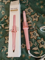Автоматична плойка для локонів Hair Curler, електричний стайлер для завивки волосся з автоматичним обертанням, 4 температурні режими (150°, 170°, 190°, 210°), стайлер для створення локонів, рожевий, LY-884-Pink