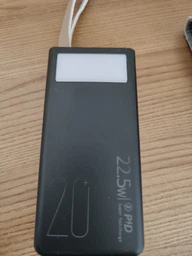 Повербанк 50000 mah 22.5W Super Fast Charge 10024 з LED дисплеєм і швидкою зарядкою PD/QC 3 порта powerbank павербанк для телефона apple айфона iphone самсунг samsung роутера планшета універсальний з ліхтариком фото від покупців 4
