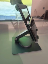 Держатель для планшета Primo SP05 (7-12.9") настольный металлический с функцией вращения - Grey фото от покупателей 3