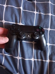Геймпад PS4 бездротовий DualShock 4 джойстик Bluetooth акумуляторний контролер для ігор консолі смартфона планшета сумісний з ПК смартфоном Android iOS iPad V2 Sony wireless USB зарядка портативний ігровий ергономічний тригерний оригінал pro чорний