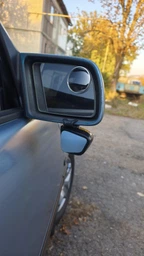 Додаткові бокові дзеркала подвійного огляду 360° від сліпих зон (Подвійне сферичне дзеркало мертвих зон) Чорний, комплект 2 шт фото від покупців 2