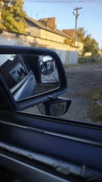 Додаткові бокові дзеркала подвійного огляду 360° від сліпих зон (Подвійне сферичне дзеркало мертвих зон) Чорний, комплект 2 шт фото від покупців 1
