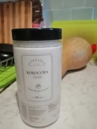 Кокосова олія нерафінована холодного віджиму O'freshly, 500 мл