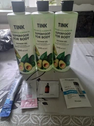 Гель для душа Tink Shower Gel Авокадо-Миндальное масло 500 мл (4823109406490)