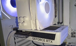 Видеокарта Gigabyte PCI-Ex GeForce RTX 5060 EAGLE OC ICE 8G 8GB GDDR7 (128bit) (2550/28000) (HDMI, 3 x DisplayPort) (GV-N5060EAGLEOC ICE-8GD)