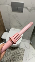 Автоматична плойка для локонів Hair Curler, електричний стайлер для завивки волосся з автоматичним обертанням, 4 температурні режими (150°, 170°, 190°, 210°), стайлер для створення локонів, рожевий, LY-884-Pink фото від покупців 2