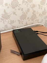 Источник бесперебойного питания для роутера UPS Power Bank 10400 mAh 36 Вт с выходами 5V 9V 12V и POE 15V/24V, универсальный бесперебойник ИБП для сетевого оборудования, интернета, модема, видеонаблюдения Черный, NET-36-Black фото от покупателей 4