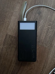 Повербанк 50000 mah 22.5W Super Fast Charge 10024 з LED дисплеєм і швидкою зарядкою PD/QC 3 порта powerbank павербанк для телефона apple айфона iphone самсунг samsung роутера планшета універсальний з ліхтариком фото від покупців 1