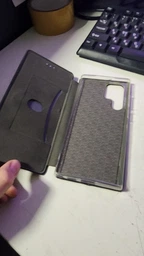 Чехол-книжка Elegant на Samsung Galaxy S22 Ultra золотистый