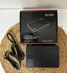 Источник бесперебойного питания для роутера UPS Power Bank 10400 mAh 36 Вт с выходами 5V 9V 12V и POE 15V/24V, универсальный бесперебойник ИБП для сетевого оборудования, интернета, модема, видеонаблюдения Черный, NET-36-Black фото от покупателей 3