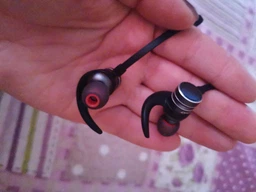 Спортивные беспроводные Bluetooth наушники Awei AK4 Black (МХ-НФ-00006396) фото от покупателей 1