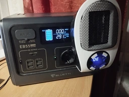 Обогреватель портативный Portable Heater 500 Вт с LCD-дисплеем и пультом управления компактный настенный тепловентилятор мини дуйка фото от покупателей 3