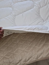 Ковдра Sei Design всесезонна двоспальна 175x210 см штучний лебединий пух SoftDreams (4820227287659) фото від покупців 1