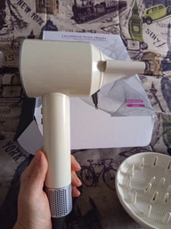 Фен Super Hair Dryer макарон 1 насадка: швидке сушіння + кейс фото від покупців 8