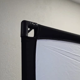Портативний вуличний екран для проектора Porta screen 120" дюймів на каркасі з ніжками фото від покупців 1