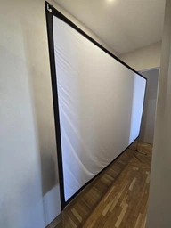 Портативний вуличний екран для проектора Porta screen 120" дюймів на каркасі з ніжками
