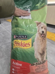 Сухий корм Purina Friskies Active Сухий корм з яловичиною для дорослих активних собак 10 кг (7613031395484)