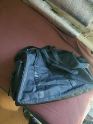 Спортивная сумка с карманом для обуви ткань оксворд 35L Black на 3 отделения