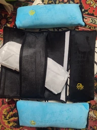Ортопедическая подушка-шарф Travel Pillow для путешествий с поддержкой шеи Флисовая фото от покупателей 1