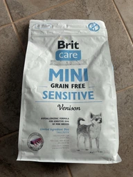 Сухий корм для собак мініатюрних порід з чутливим травленням Brit Care GF Mini Sensitive - 400 г фото від покупців 1