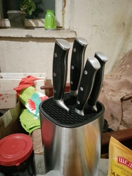 Набір ножів RZTK Katana Black 5 предметів