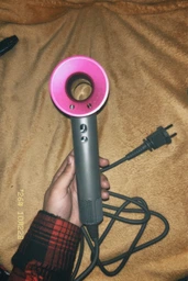 Фен для волосся Leafless Hair Dryer потужний фен 1 насадка сушіння волосся 1600 Вт Ceramic beige pink фото від покупців 3