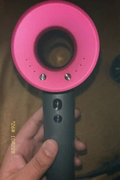 Фен для волосся Leafless Hair Dryer потужний фен 1 насадка сушіння волосся 1600 Вт Ceramic beige pink фото від покупців 2