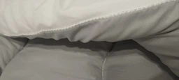 Зимова полуторна ковдра Руно Grey White 140×205 см двостороння з антиалергенним силіконізованим волокном 400 г/м² (321.52_Grey White) фото від покупців 1