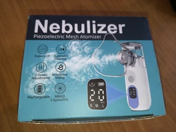 Ингалятор небулайзер Nebulizer Mesh Atomizer для детей и взрослых для дыхательной терапии портативный от сухого кашля насморка боли в горле для астматиков фото от покупателей 2