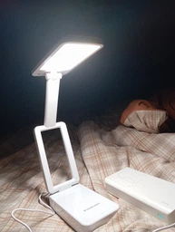 Лампа настільна LED 9W 3000-6000К з акумулятором білий VEGA9SMD45MW Enerlight фото от покупателей 1